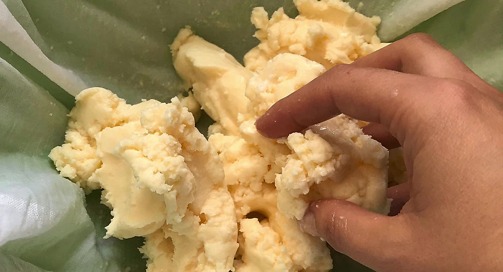 Producción mantequilla